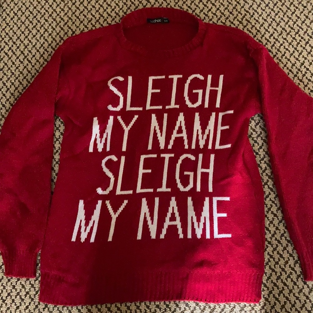 Boohoo S/M Ugly Christmas Sweater